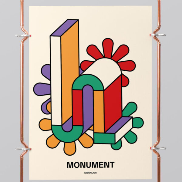 ART PRINT - JOH - MONUMENT #4