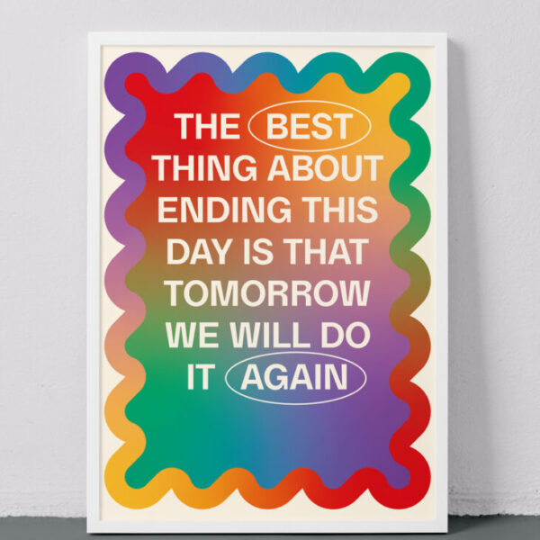 ART PRINT - JOH - THE BEST QUOTE